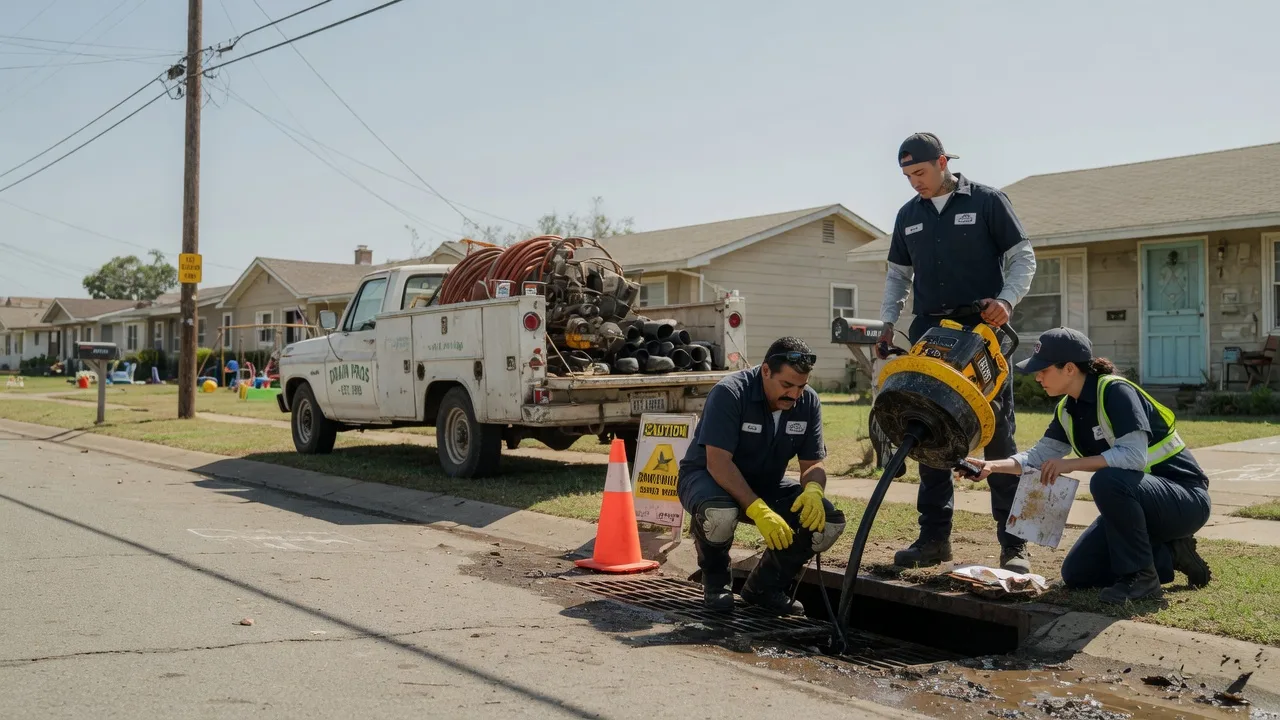 Drain Cleaning in Odell, TX near me